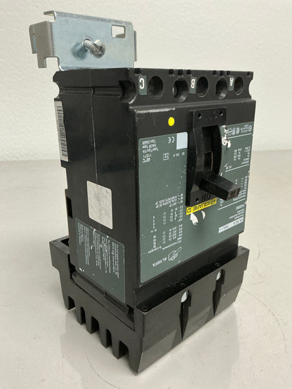 Used Square D FA36060 3 Pole, 60 Amps, 600 Volt