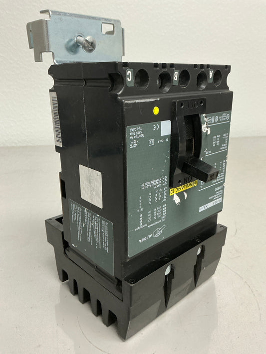 Used Square D FA36060 3 Pole, 60 Amps, 600 Volt