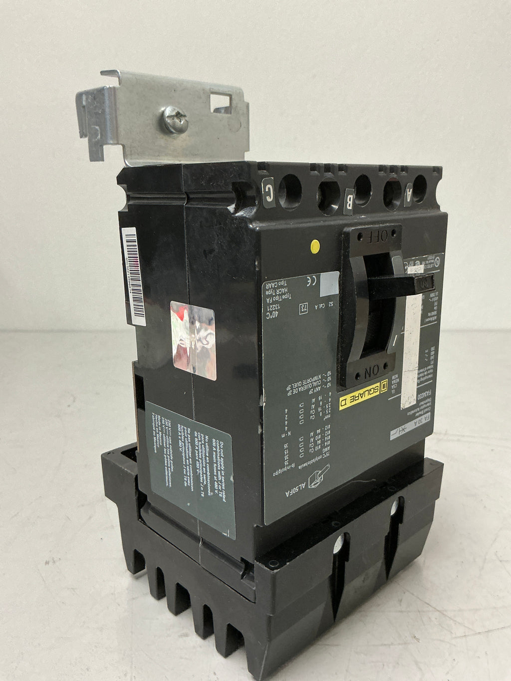 New Square D FA34030 3 Pole, 30 Amps, 480 Volts, Circuit Breaker