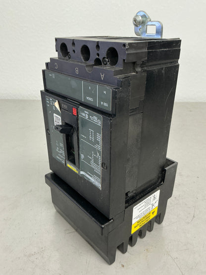 Used Square D HGA36150 3 Pole, 150 Amps, 600 Volts