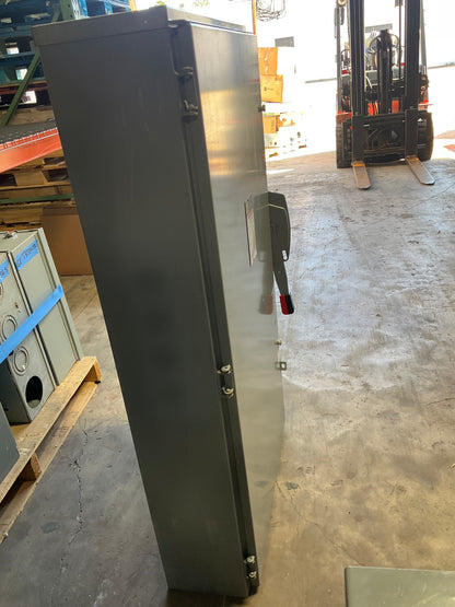 New Square D H365NR Disconnect 400 Amp 600 Volt Fusible Outdoor 3R