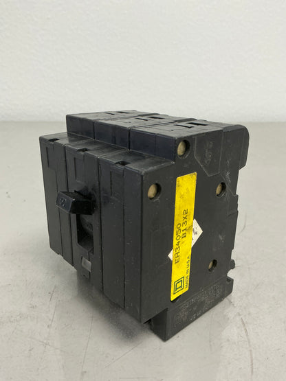 Used Square D EH34050 3 Pole, 50 Amps, 480 Volts