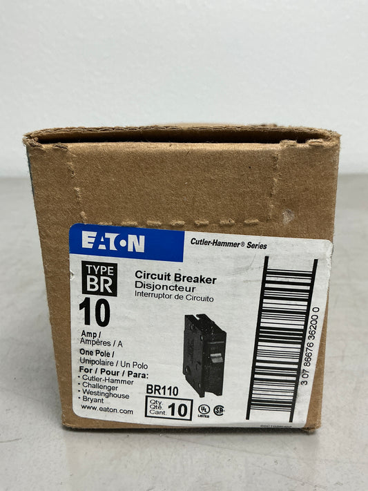 New Eaton BR110 1 Pole, 10 Amps