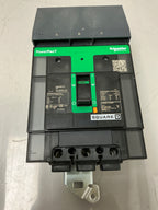 Used Square D BGA36110 3 Pole, 110 Amps, 480 Volts Circuit Breaker