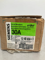 New Siemens B230 2 Poles, 30 Amps, 240 Volts