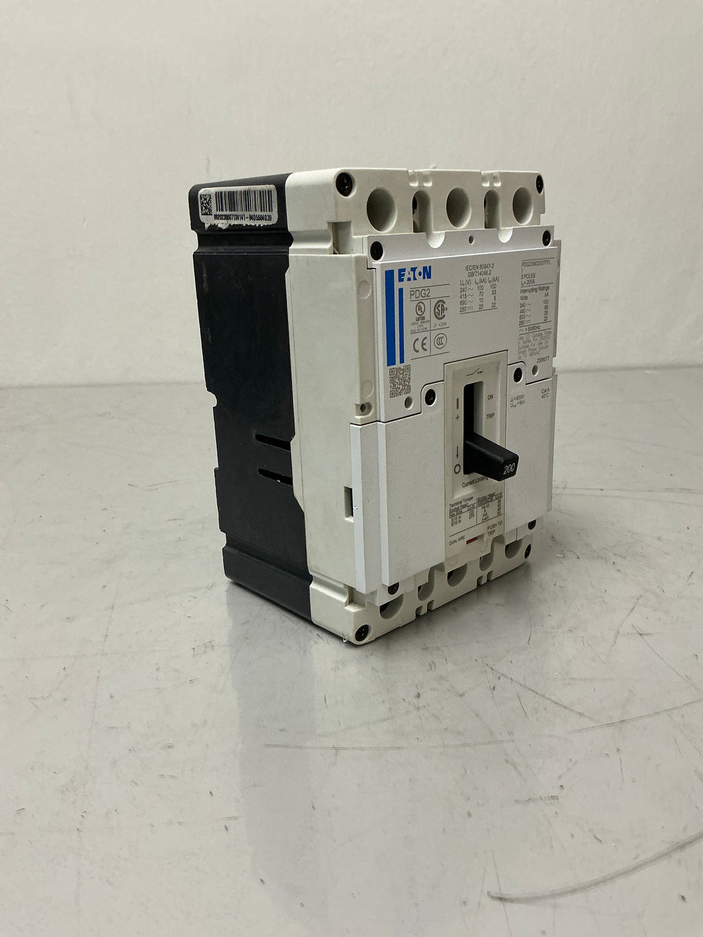 New Eaton PDG23M0200TFFL 3 Pole, 200 Amps, 600 Volts Circuit Breaker
