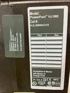 Used Square D HJL36060U31X 3 Pole, 60 Amps, 600 Volts circuit Breaker