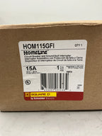 New Square D HOM115GFI 1 Pole, 15 Amps, 120 Volts Circuit Breaker