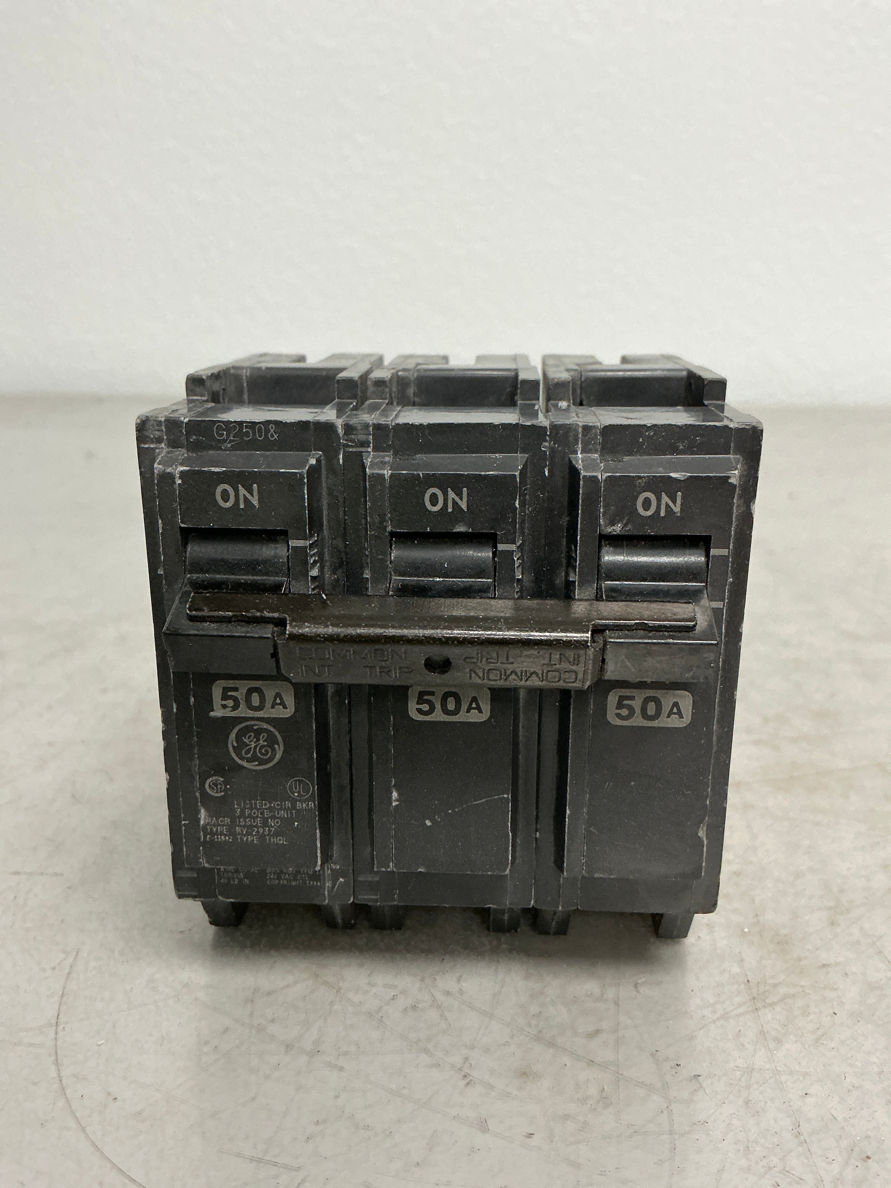 Used THQL32050 3 Pole, 50 Amps, 240 Volts
