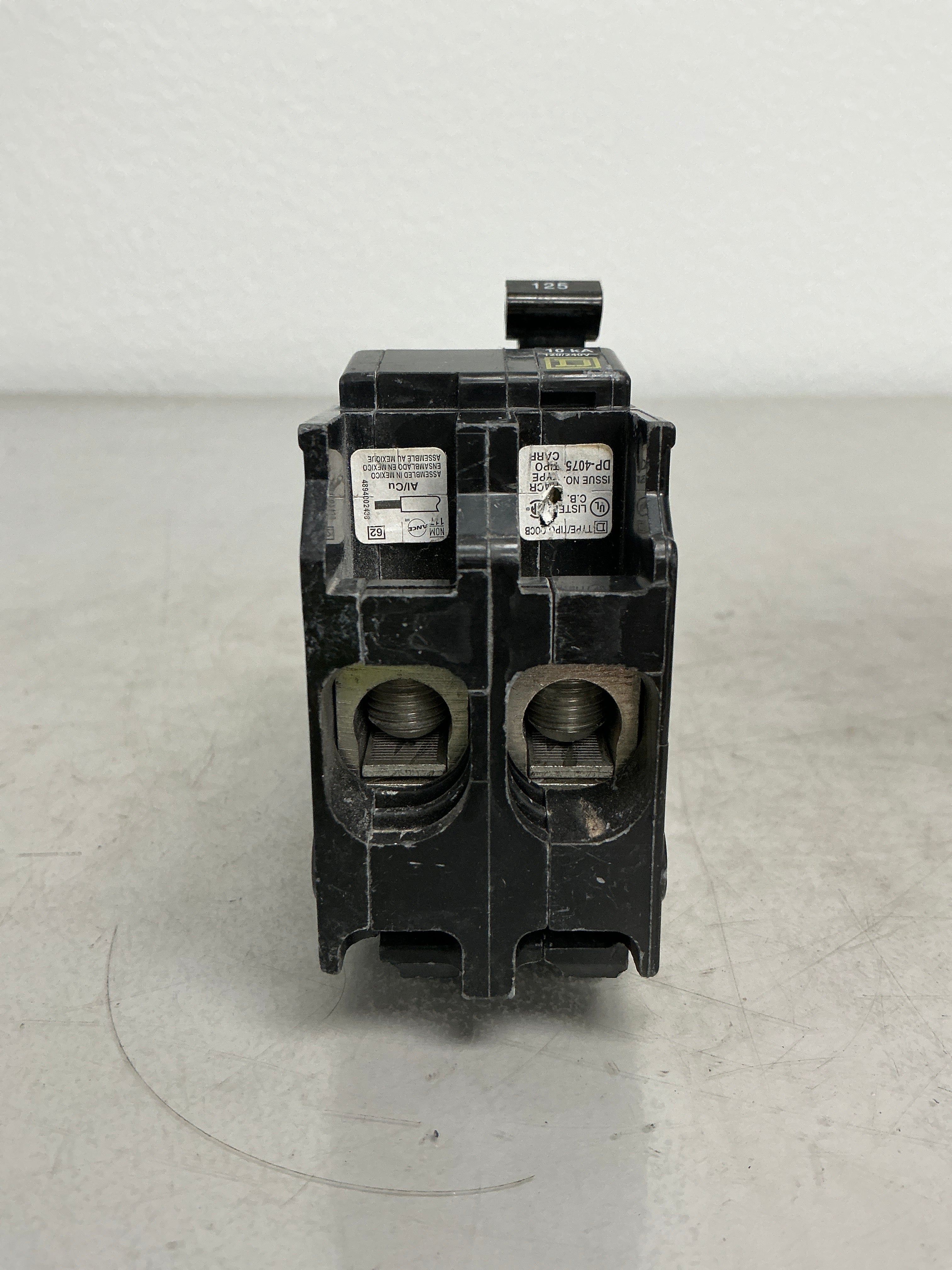 Used Square D QOB2125 2 Pole, 125 Amps, 240 Volts