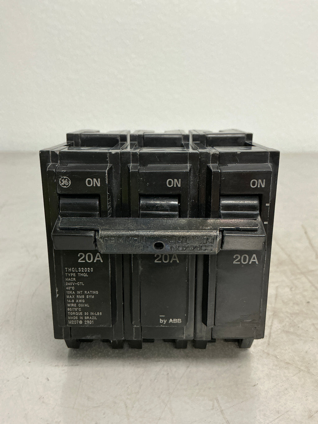 Used THQL32020 3 Pole, 20 Amps, 240 Volts