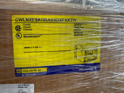 New NW30H/HF 3000 Amps, 3 Pole, 600 Volts