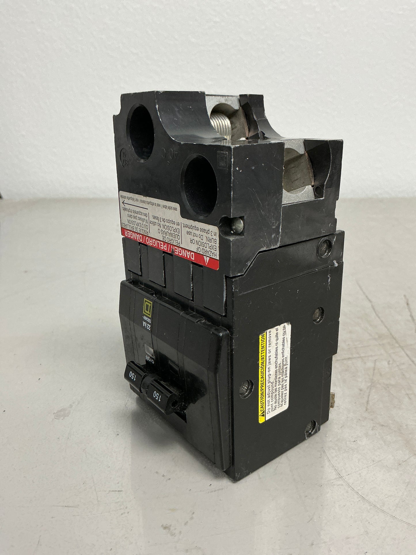 Used Square D QO2150VH 2 Pole, 150 Amps, 240 Volts