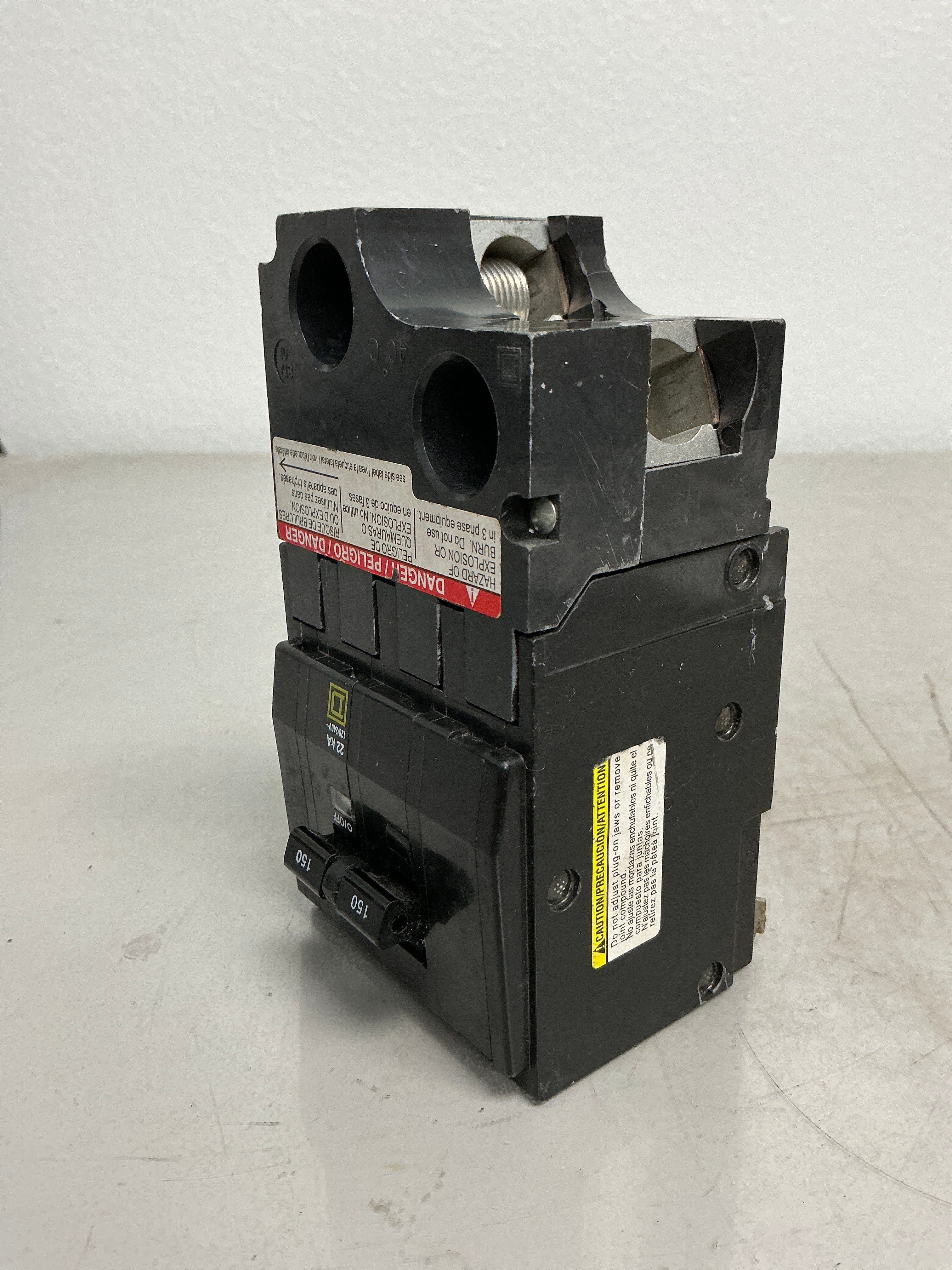 Used Square D QO2150VH 2 Pole, 150 Amps, 240 Volts