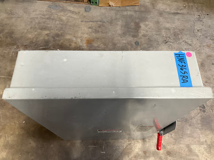 Used Siemens HNF365RA Disconnect 400 Amp 600 Volt Non Fuse Outdoor 3R