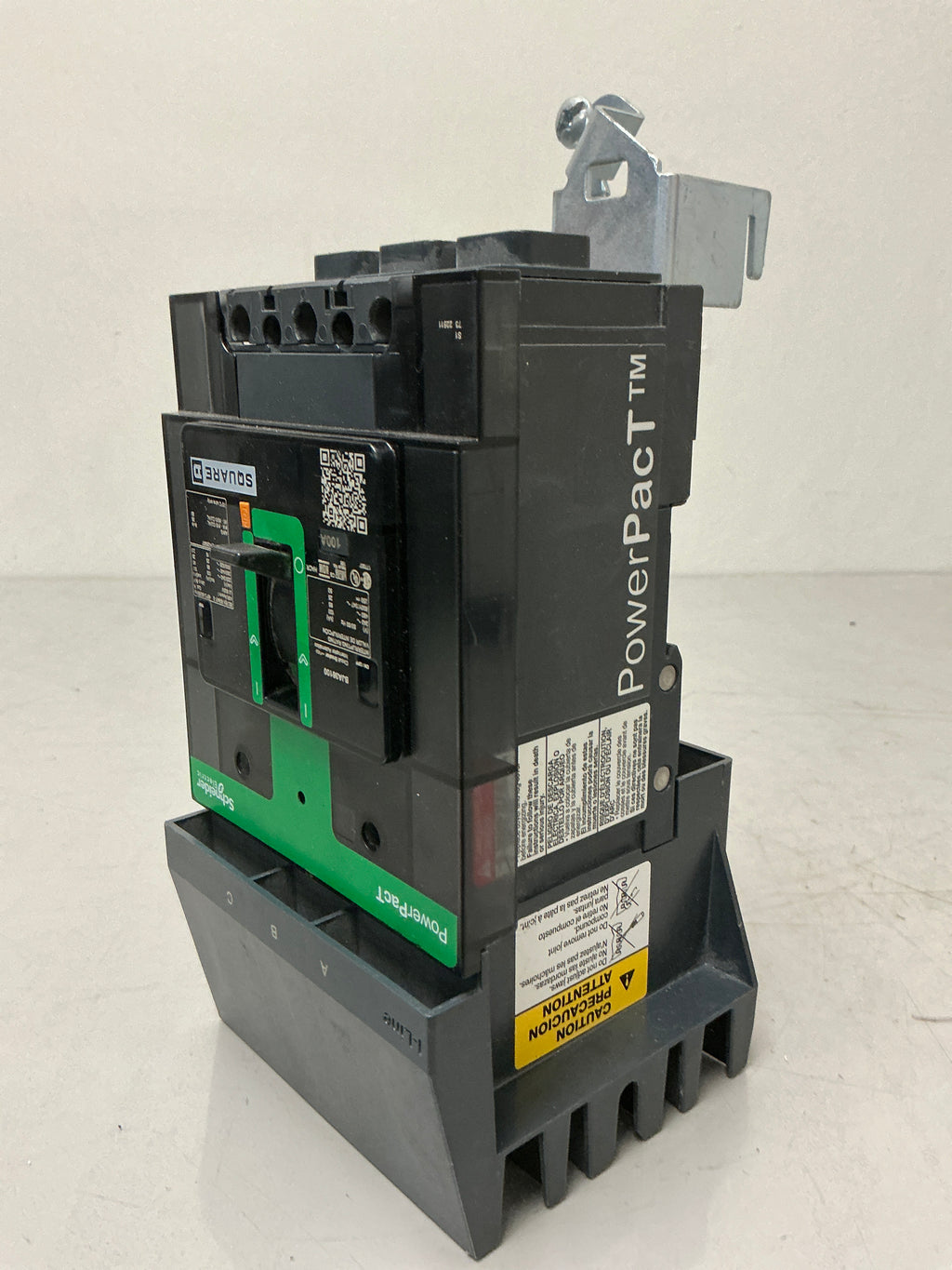 Used Square D BJA36100 3 Pole, 100Amps, 480 Volts Circuit Breaker