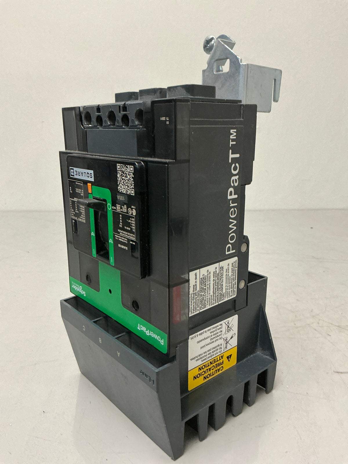 Used Square D BJA36100 3 Pole, 100Amps, 480 Volts Circuit Breaker