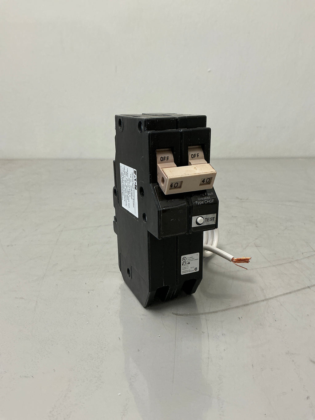 New Eaton CHN240GF 2 Pole, 40 Amps, 120/240 Volt Circuit Breaker
