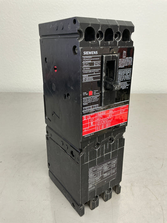 Used Siemens CED63B060 3 Pole, 60 Amps, 600 Volts