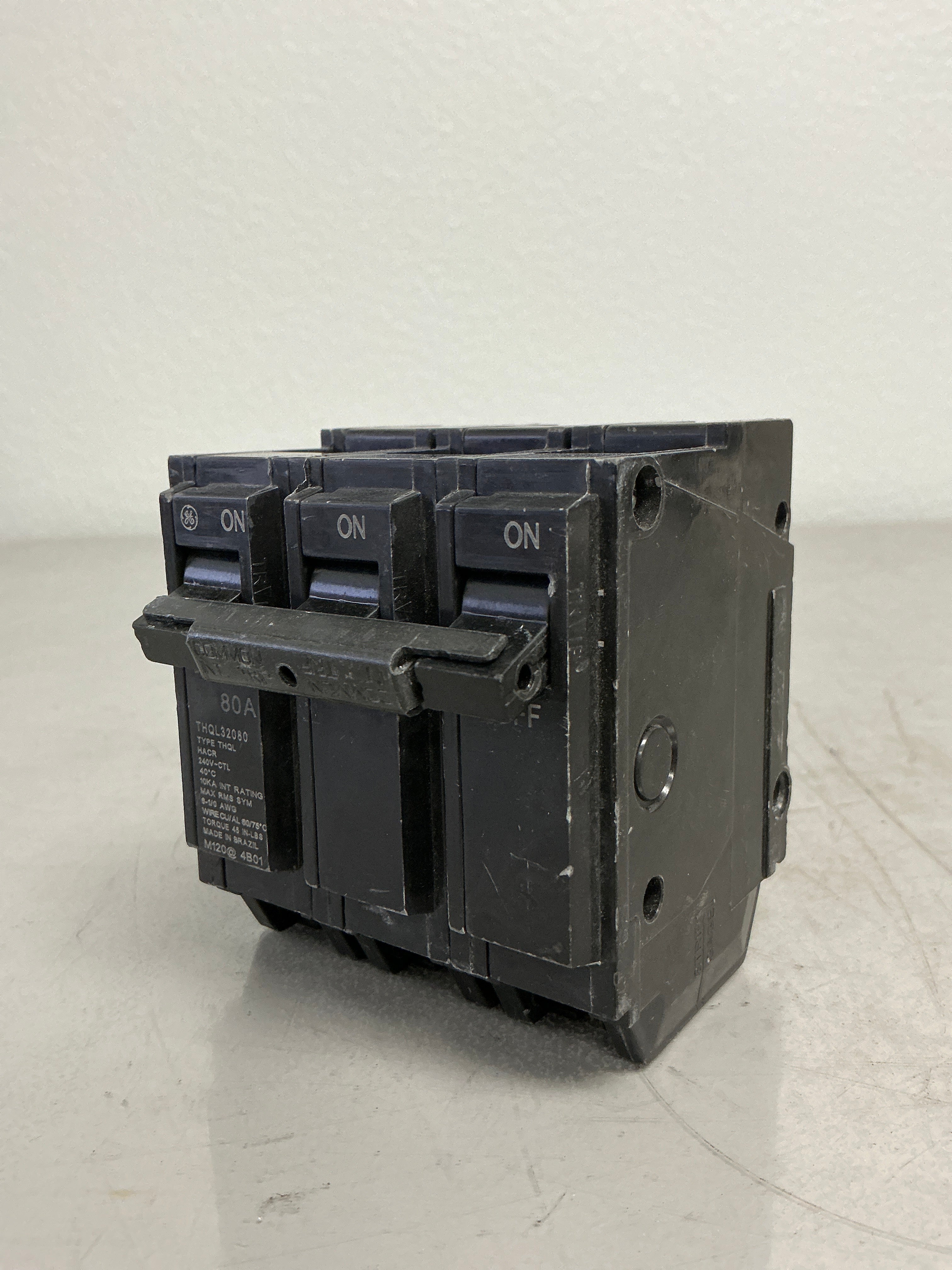 Used THQL32080 3 Poles, 80 Amps