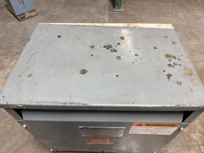 30 KVA Transformer, Primary 480, Seconday 208/120 Volts (item#t2)