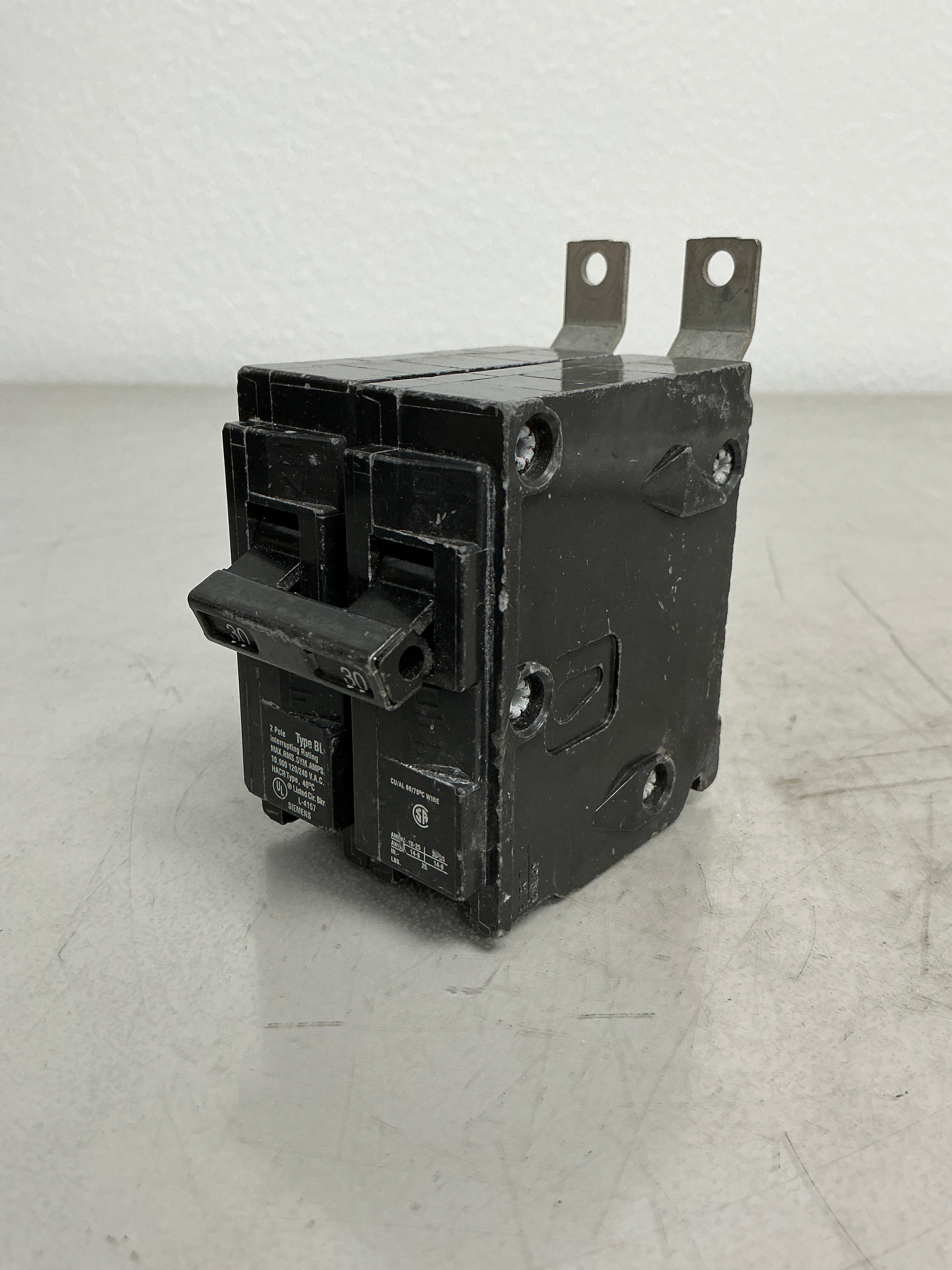 Used Siemens B230 2 Pole, 30 Amps, 240 Volts