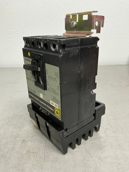 Used Square D FC34100 3 Pole, 100 Amps, 600 Volts