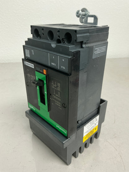 Used Square D HDA36070 3 Pole, 70 Amps, 600 Volts