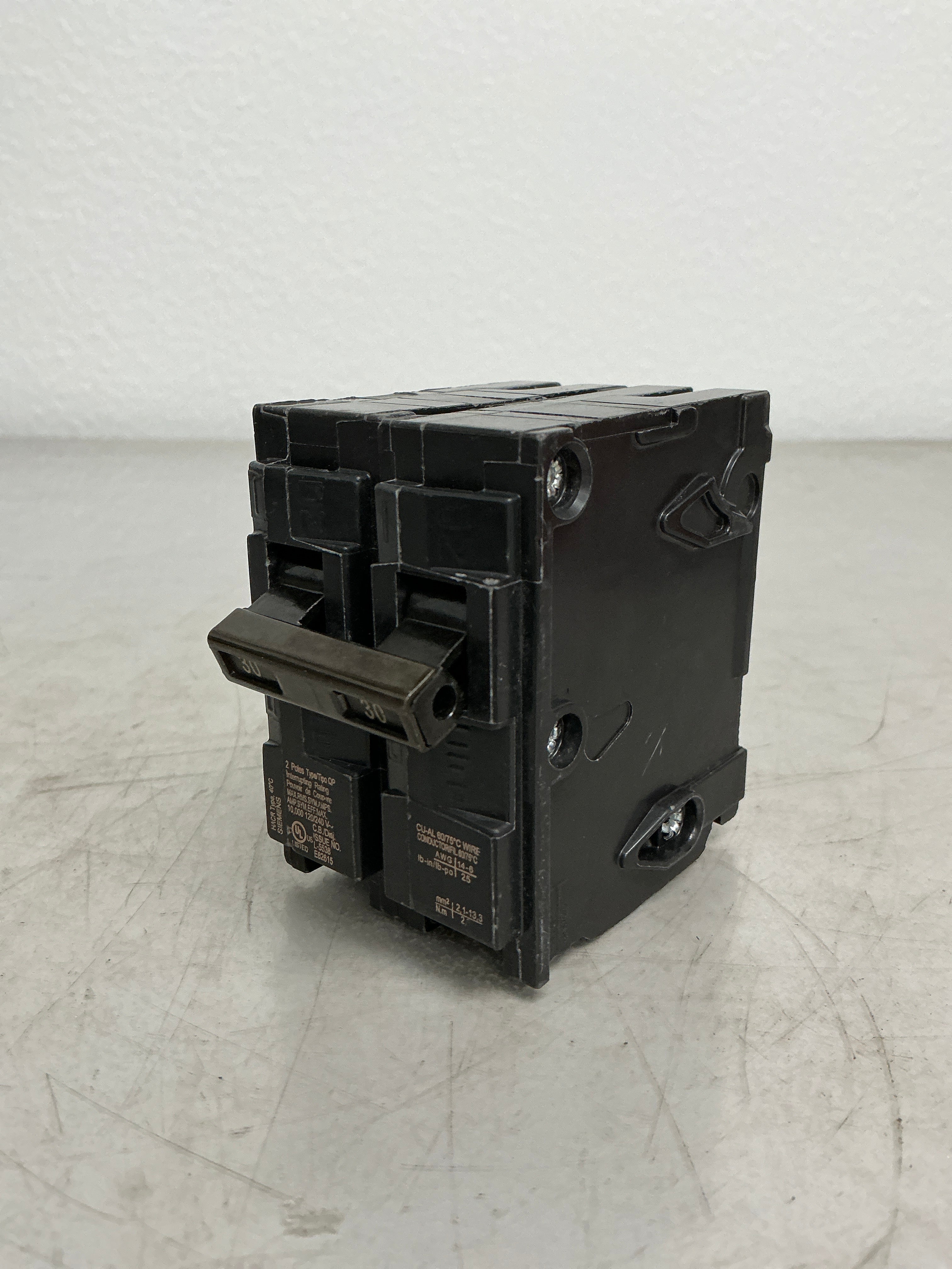 Used Siemens Q230 2 Pole, 30 Amps, 240 Volts