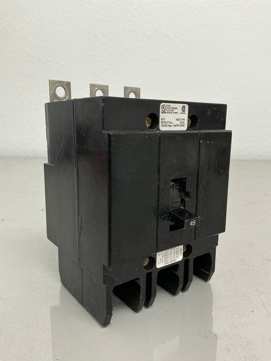 Used GHB3045 3 Pole, 45 Amps, 480 Volts