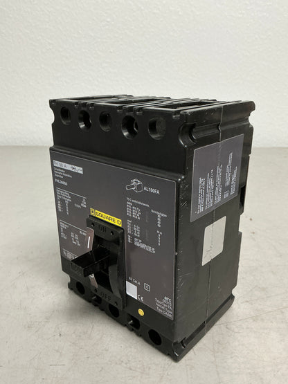 New Square D FHL36050 3 Pole, 50 Amps Circuit Breaker