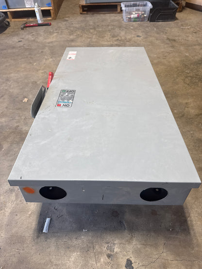 Used Siemens HF366NRA Disconnect 600 Amp 600 Volt Fusbile Outdoor 3R