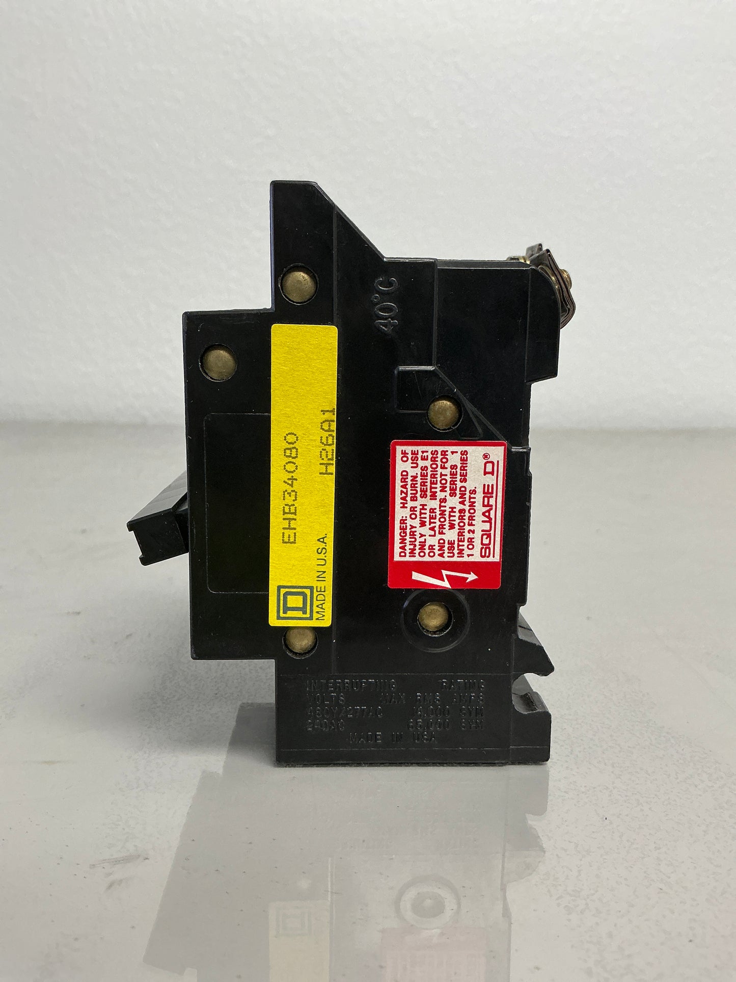 Used Square D EHB34080 80 Amps, 3 Pole, 480 Volt