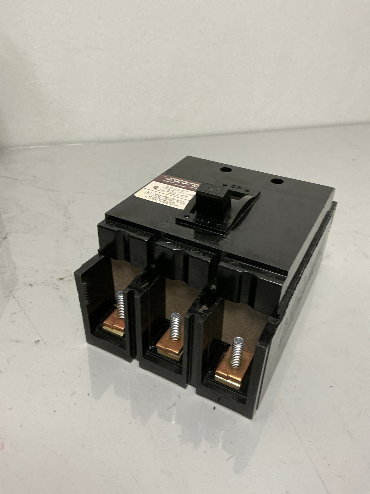 Used Q2MT 3 Pole, 200 Amps, 240 Volts Circuit Breaker