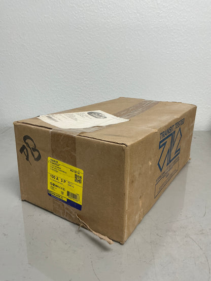 New Square D HDA36100 3  Pole, 100 Amps, 600 volts