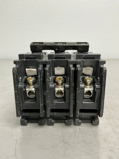 Used Siemens Q340 3 Pole, 40 Amps, 240 Volts