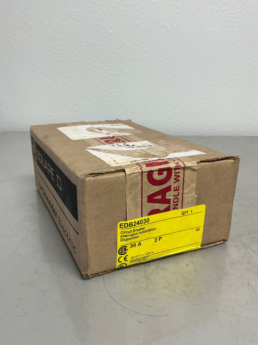 New Square D EDB24030 2 Pole, 30 Amps, 480 Volts