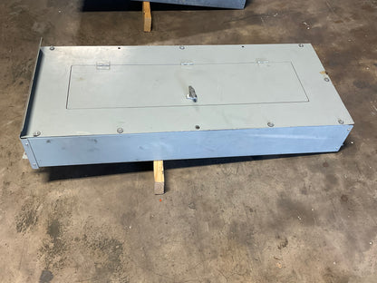Used Eaton Panelboard 100 Amp Main Lug 480/277 Volt 3 Phase 4 Wire PRL2X 30 Circuit 3R Outdoor (item#p9)