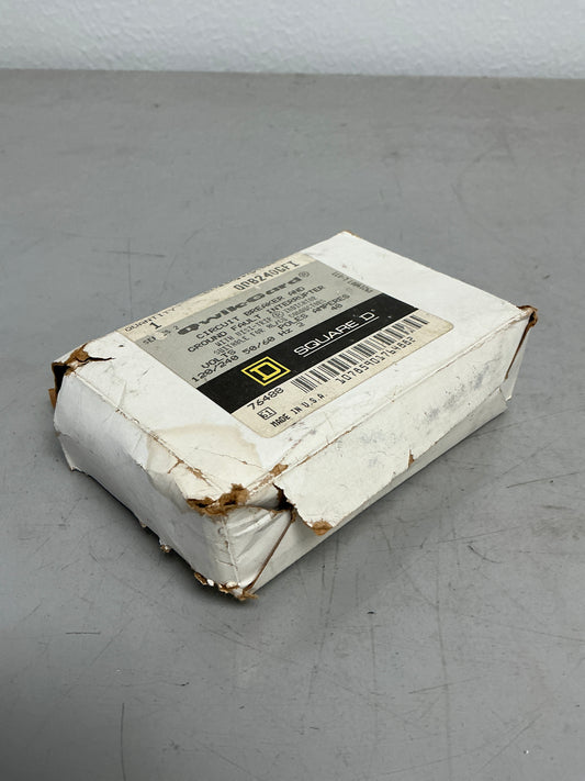 New Square D QOB240GFI 2 Poles, 40 Amps, 240 Volts