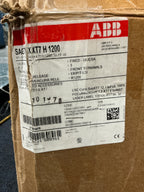 New ABB SACE TMAX XT7 H 1200 3 Pole, 1200 Amps, 600 Volts Circuit Breaker