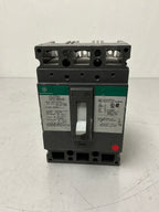 *CHIPPED* Used GE TED134100WL 3Pole, 100Amp, 480 Volts Circuit Breaker