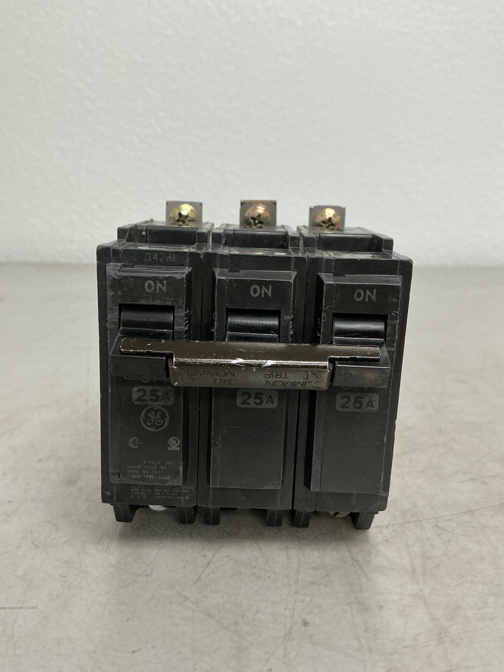 Used THQB32025 3 Pole, 25 Amps, 240 Volts