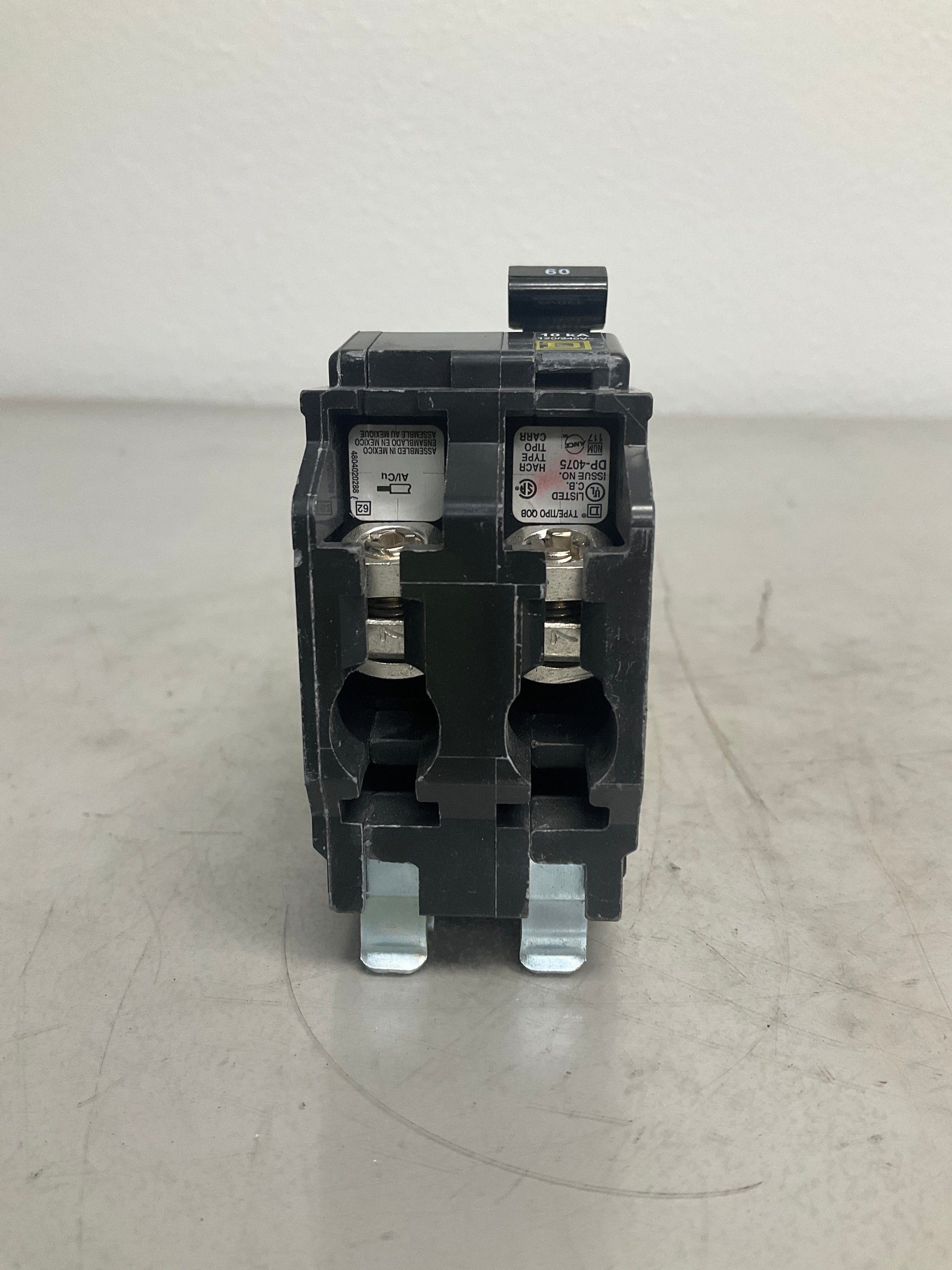 Used Square D QOB260 2 Pole, 60 Amps, 240 Volts