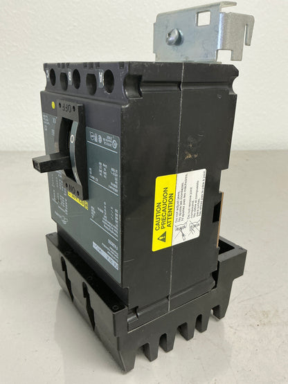 Used Square D FA36050 3 Pole, 50 Amps, 600 Volt