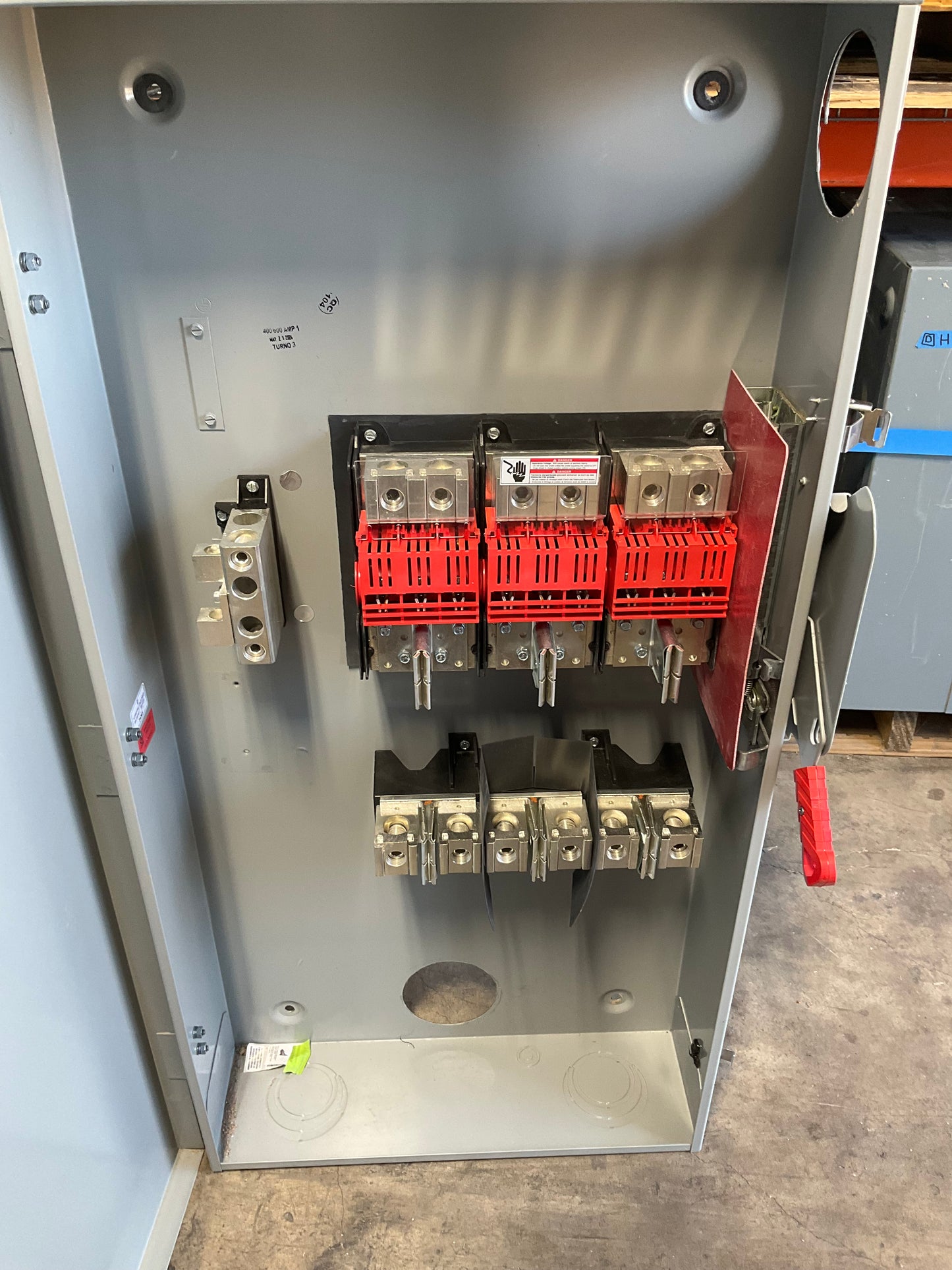 Used Siemens GF326NRA Disconnect 600 Amp 240 Volt Fusible Outdoor 3R