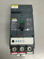 Used Square D LLA36400U31XYQ 3 pole, 400 Amps, 600 Volts LLA36400