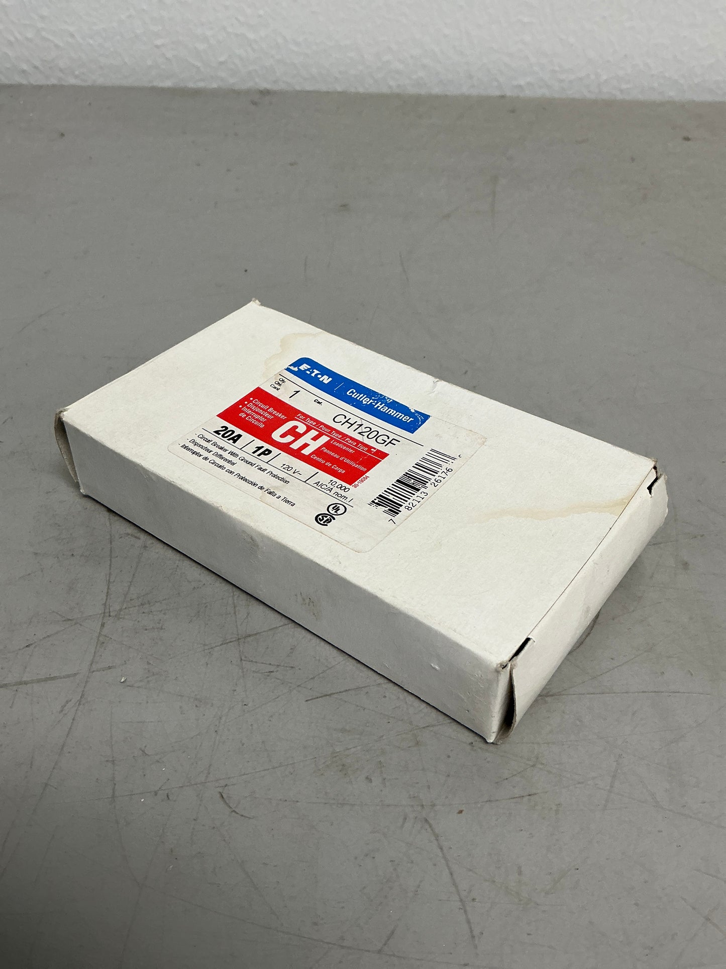 New Eaton CH120GF 1 Pole, 20 Amps, 120 Volts