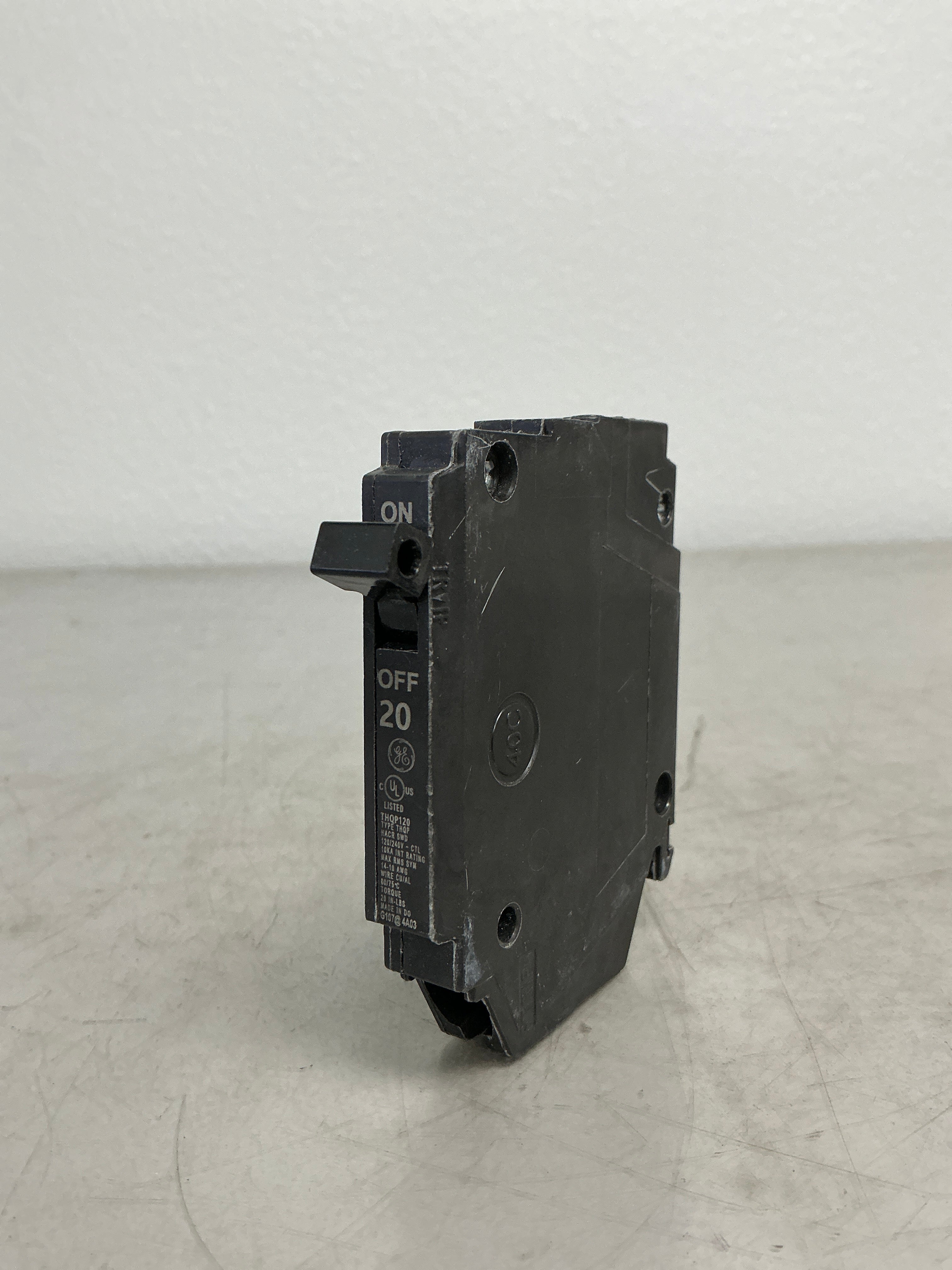 Used THQP120 1 Pole, 20 Amps, 240 Volts