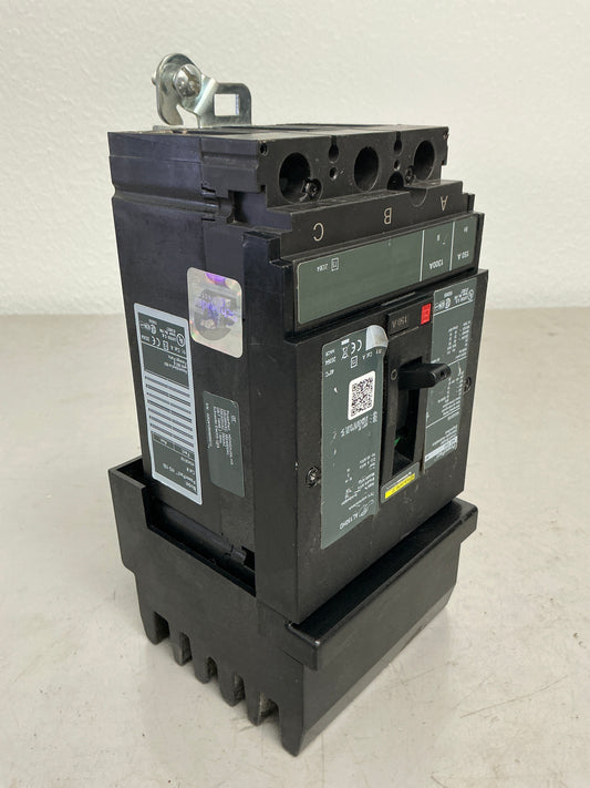 Used Square D HGA36150 3 Pole, 150 Amps, 600 Volts