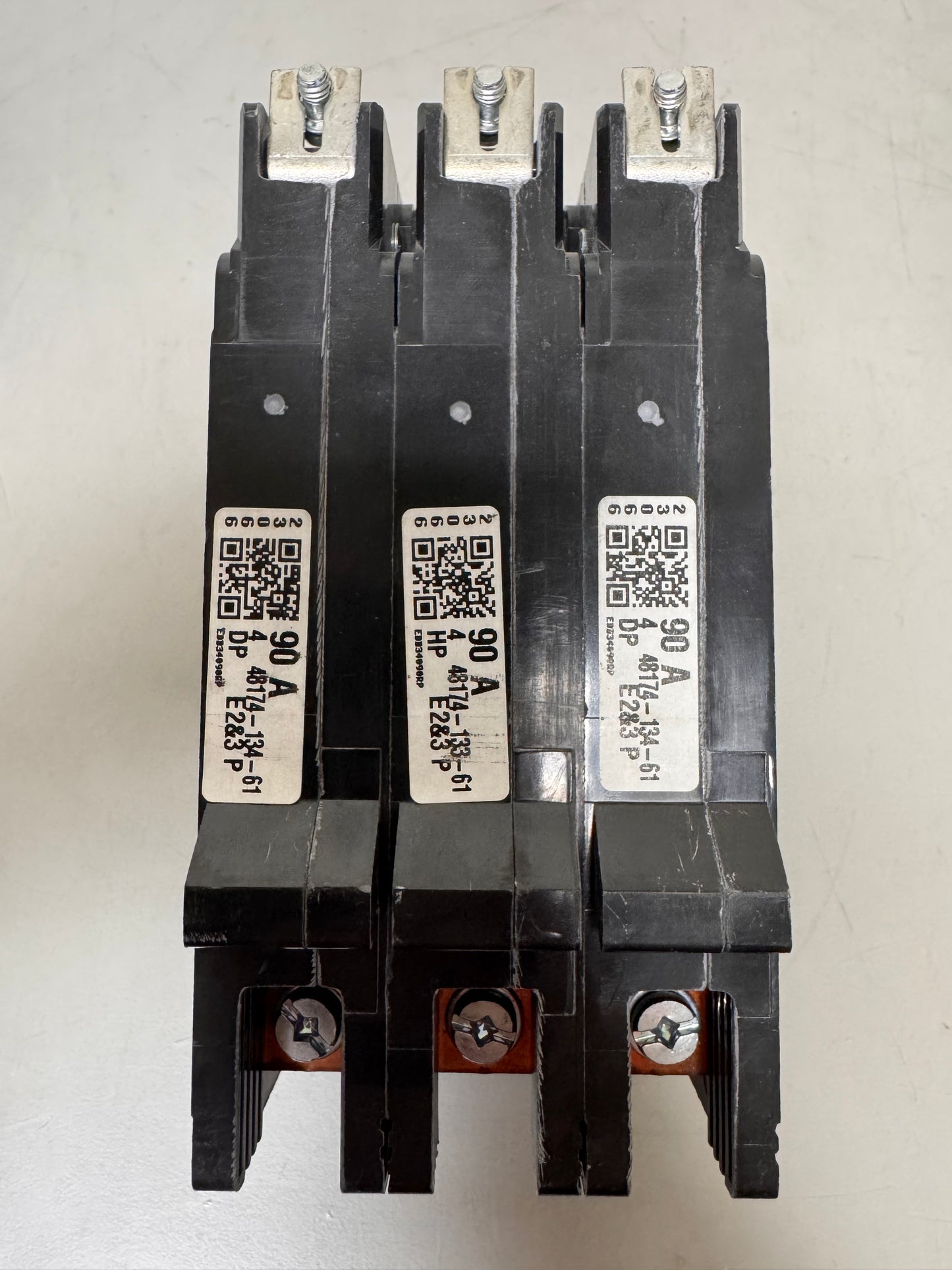 Used Square D EDB34090 90 Amp, 3 Pole, 480 Volt Breaker